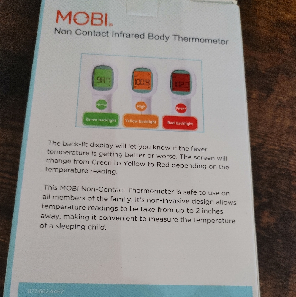 Mobi thermometer